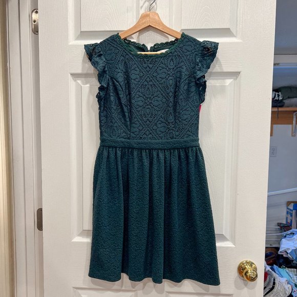 Xhilaration Dresses & Skirts - NWT Target Xhilaration Women's High Neck A-Line Dress in Pine, Size M
